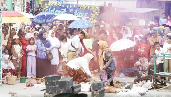 Pawai Karnaval HUT ke-81 RI di Tanjungbalai Meriah, Wali Kota: Bukan Sekadar Hiburan