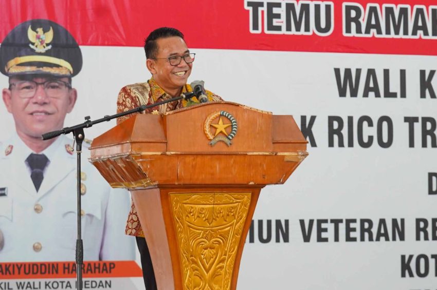 "Jangan Sekadar Silaturahmi, Foto-Foto, Pulang," Wawali Medan Janji Naikkan Hibah untuk Veteran