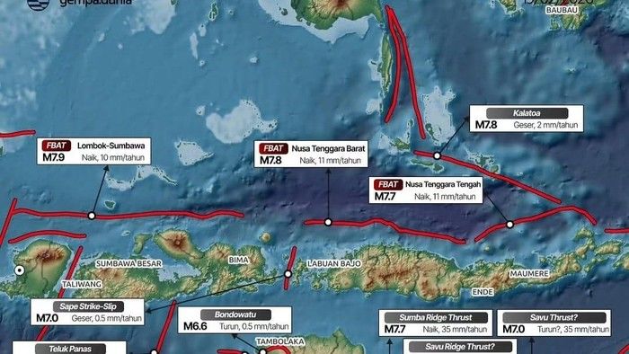 235 Gempa Susulan Guncang NTT hingga M6,8, BMKG: Belum Ada Tanda Mereda