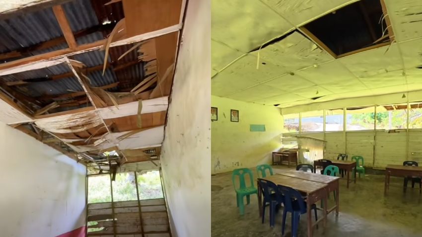 Viral! Dapur MBG Berdiri di Depan SD Negeri yang Rusak Parah di Labura, Ini Respons Gubsu Bobby Nasution