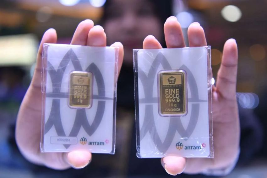 Harga Emas Antam Mandek Dua Hari Beruntun, Segini Rinciannya per Gram