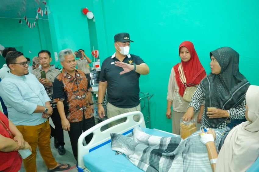 Bupati Batu Bara Tinjau RSUD H. OK Arya Zulkarnain, Pastikan Pelayanan Kesehatan Optimal