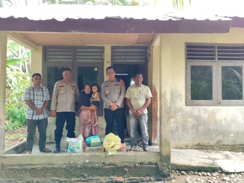 Kapolres Aceh Selatan Janji Bedah Rumah Janda Eks Kombatan GAM, Siapkan Modal UMKM untuk Bangkit