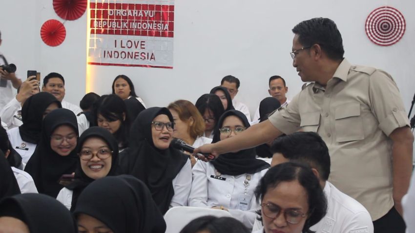 Cegah Intervensi dan Jamin Objektivitas Karier: Menteri Hukum Tinjau Langsung E-Voting Jabatan di Kemenkum Sumut