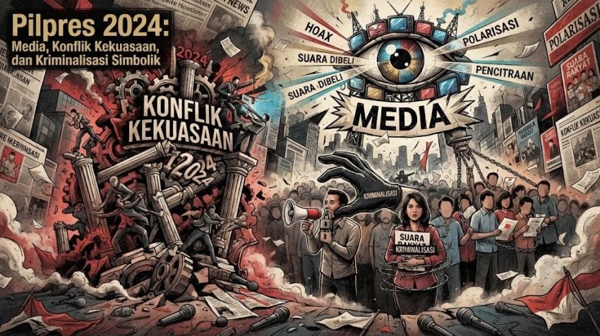 Setelah Pilpres 2024: Media, Konflik Kekuasaan, dan Kriminalisasi Simbolik