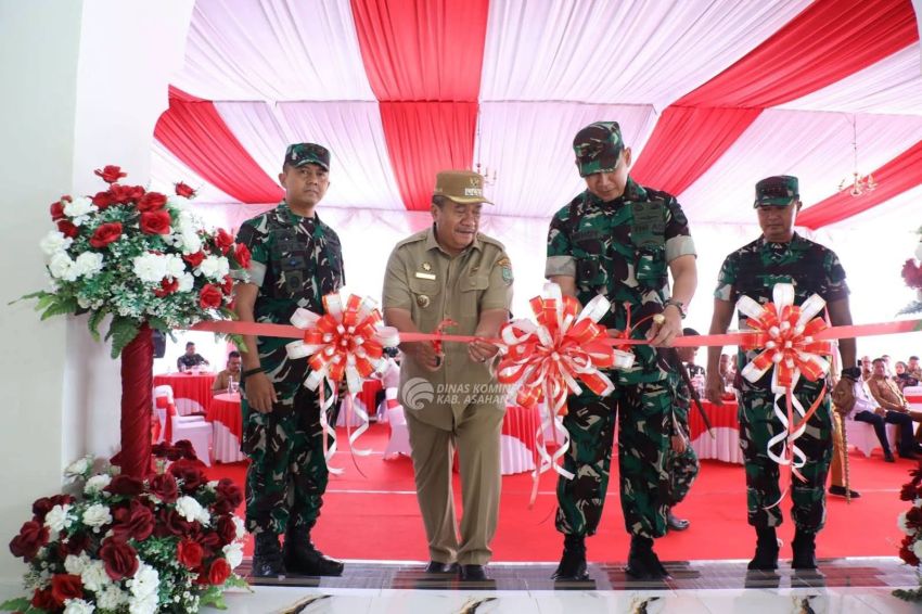 Pangdam I/BB Resmikan Masjid Al-Ikhlas Kodim 0208/Asahan, Bupati Taufik Tekankan Sinergi TNI dan Pemda