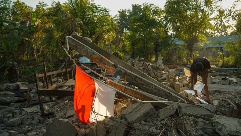 192 Ribu Warga Masih Mengungsi, Nagekeo Terparah - Tanggap Darurat Gempa NTT Diperpanjang hingga 12 September