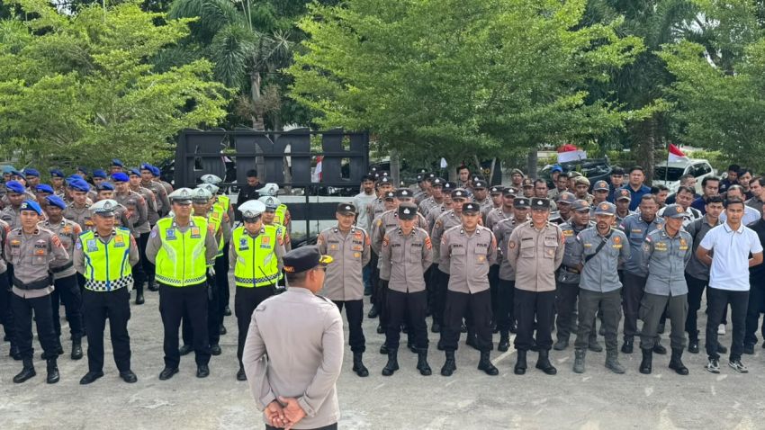 215 Personel Gabungan Jaga Expo Hari Damai Aceh, Warga Padati Gerakan Pangan Murah di BMA