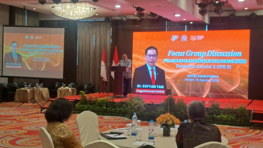 Sofyan Tan: Data Sensus Ekonomi Harus Akurat agar Kebijakan Tepat Sasaran
