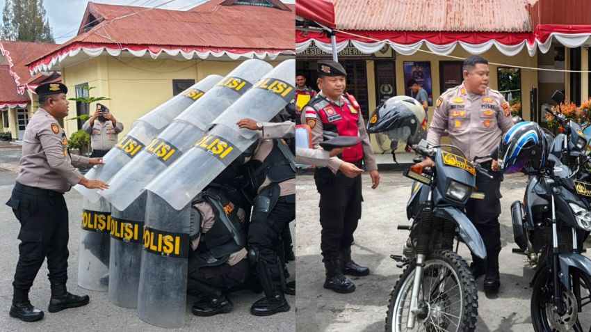 Polda Aceh Supervisi Kesiapsiagaan Dalmas Polres Bener Meriah, Dorong Pelayanan Humanis