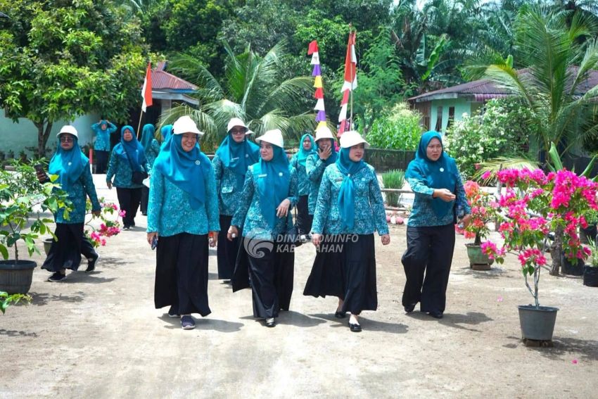 Jelang Lomba Aku Hatinya PKK Sumut 2026, TP PKK Asahan Pantau Kesiapan Desa Persatuan