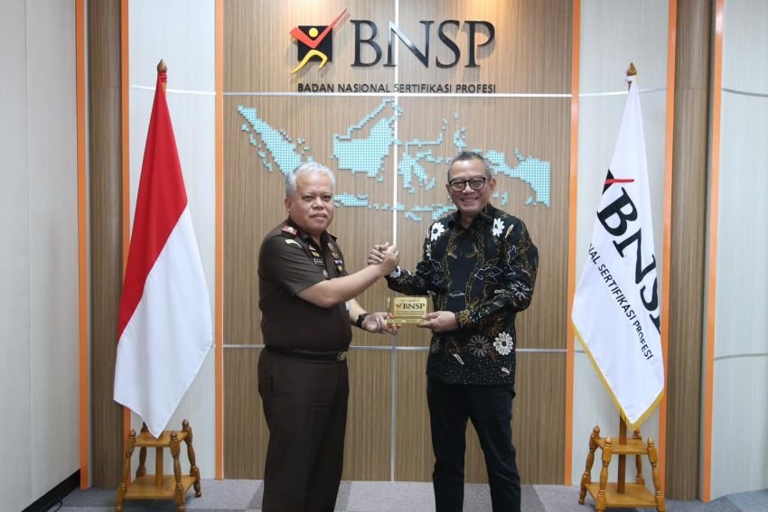 Badiklat Kejaksaan Gandeng BNSP, Siapkan Sertifikasi Profesi bagi Jaksa