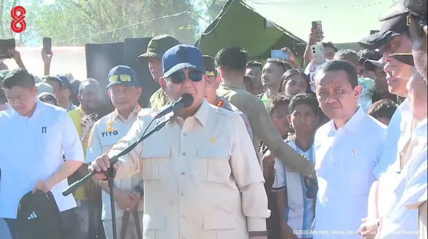 'Pemerintah Tidak Akan Membiarkan Saudara Sendiri!' Prabowo Janji Bangun Kembali NTT Kabupaten demi Kabupaten