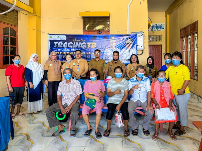 Sisir Warga Sei Mati, Puskesmas Medan Labuhan Periksa 100 Orang Cegah TBC