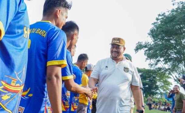 Meriahkan HUT RI ke-81, Bupati Batu Bara Tutup Turnamen Bahagia Cup II