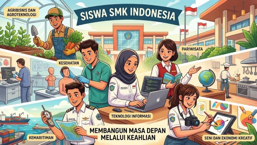 Bingung Pilih Jurusan SMK? Ini 10 Bidang Keahlian yang Dibutuhkan Dunia Kerja