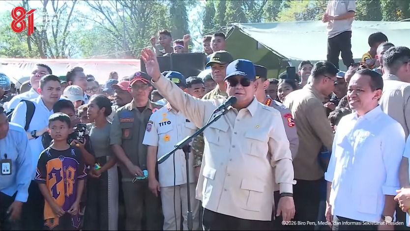 'Mau Diteruskan Atau Tidak?' Prabowo Tanya Langsung ke Pengungsi Gempa Nagekeo, Ini Jawaban Warga soal MBG