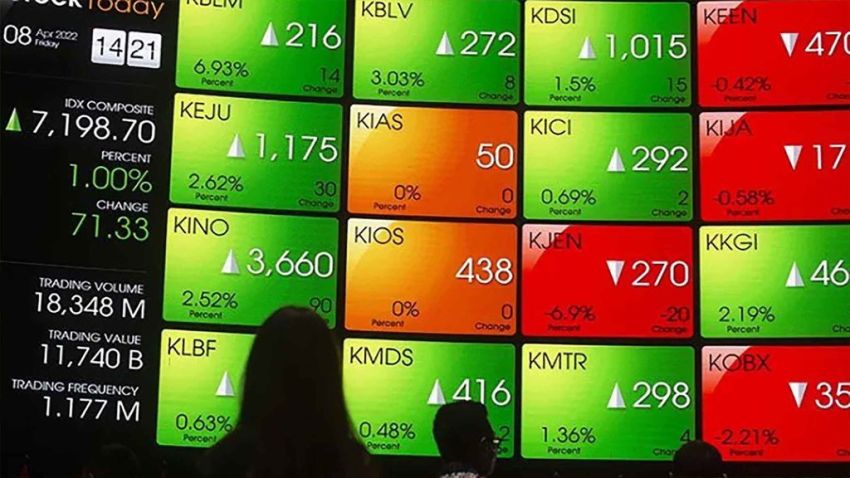 Transaksi Tembus Rp490,5 Triliun, IHSG Awal Sesi Melaju Hijau ke Level 6.448