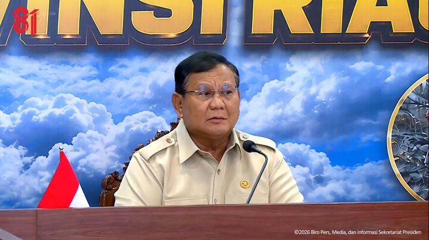 "Plang Seumur Hidup, Tak Boleh Ada Penanaman Lagi," Strategi Unik Riau yang Bikin Prabowo Besar Hati