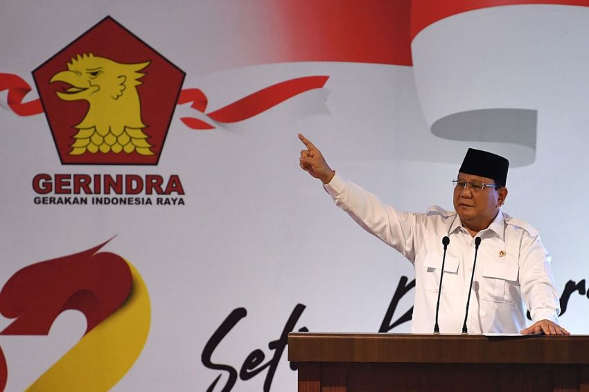 Survei IPO: Gerindra Puncaki Elektabilitas Parpol, PDIP dan Golkar Mengekor