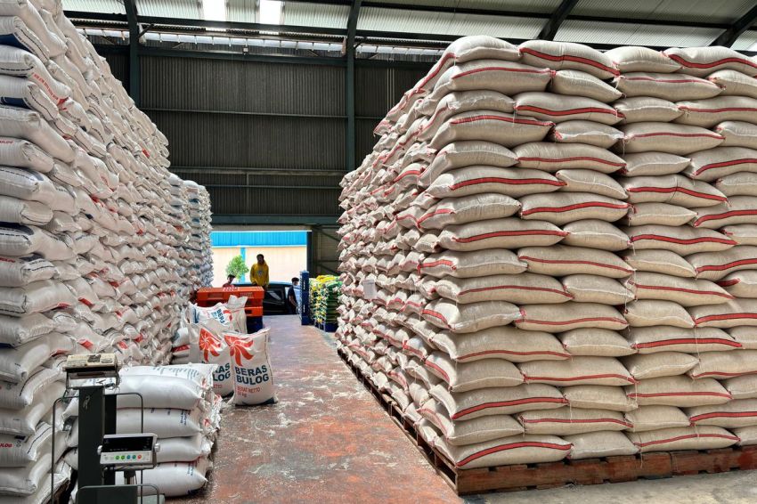 Stok Beras BULOG Capai 5,25 Juta Ton, Tersebar di Seluruh Indonesia