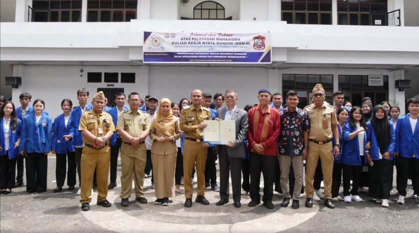 170 Mahasiswa UPMI Medan Terjun KKN di Tanjungbalai, Wali Kota: Jadilah Agen Perubahan