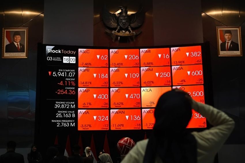 Awal Pekan Kompak Merah, IHSG dan Rupiah Sama-sama Melemah