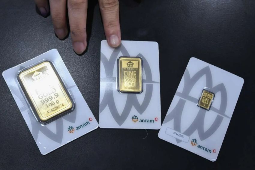 Harga Emas Antam Melesat Rp50.000 Pagi Ini, Tembus Rp2,6 Juta per Gram