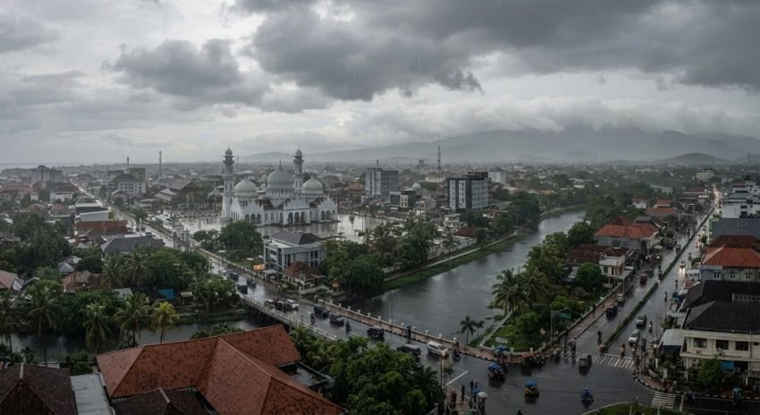 Prakiraan Cuaca Aceh Senin 31 Agustus 2026: Mayoritas Berawan, Aceh Barat Daya Hujan Ringan
