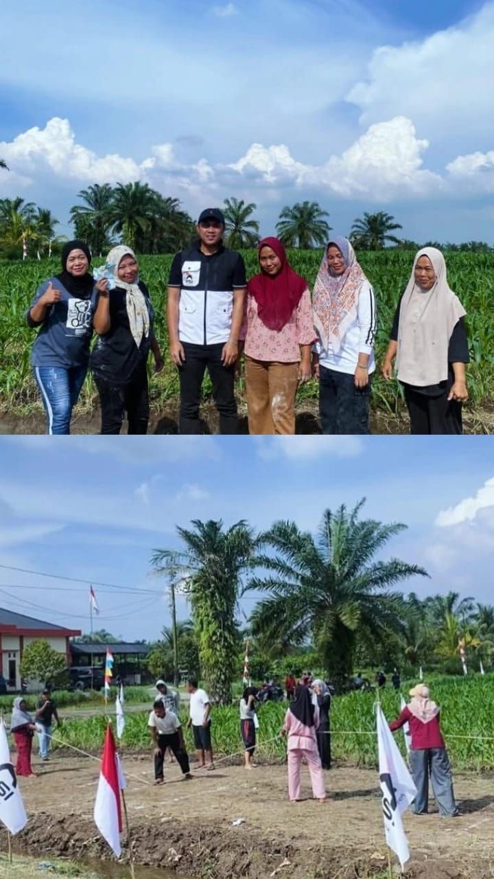 Hadir Bukan Hanya Saat Pemilu: Aksi Nyata Ketua PSI Binjai Selatan Bakar Semangat Merdeka Warga Kampung Bonyot