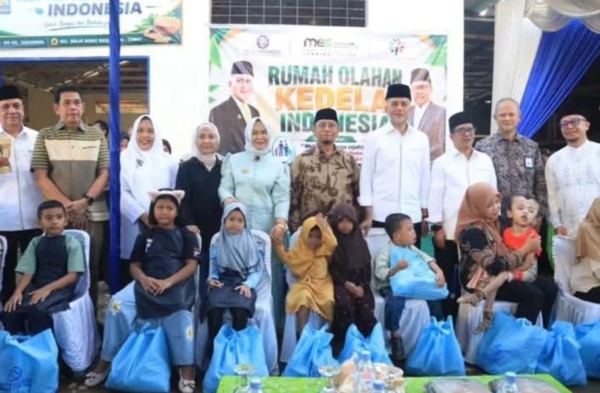 Rumah Olahan Kedelai Indonesia Diresmikan di Binjai, Dorong Penguatan Ekonomi UMKM