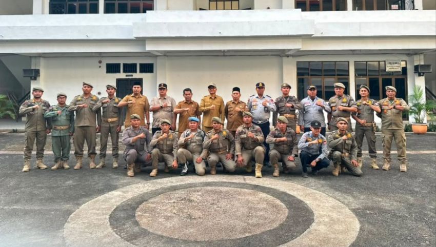 12 Personel Satpol PP dan Dishub Tanjungbalai Ikuti Seleksi Komcad, Wakil Wali Kota Tekankan Bela Negara