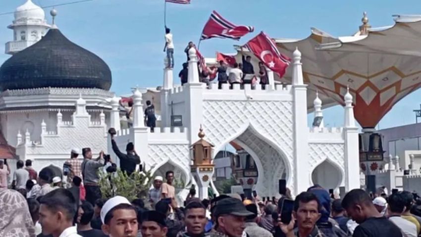 Kronologi Ricuh Zikir HDA Aceh, Bermula dari Bendera Bintang Bulan