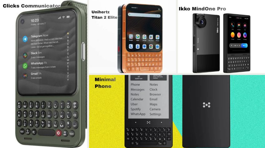 Rindu BlackBerry? Ini 4 HP Android dengan Keyboard Fisik yang Masih Dijual pada 2026