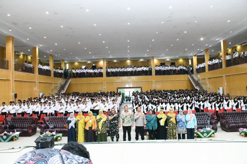 Saring Ribuan Pendaftar, Unmuha Gembleng 765 Mahasiswa Baru di PKKMB 2026