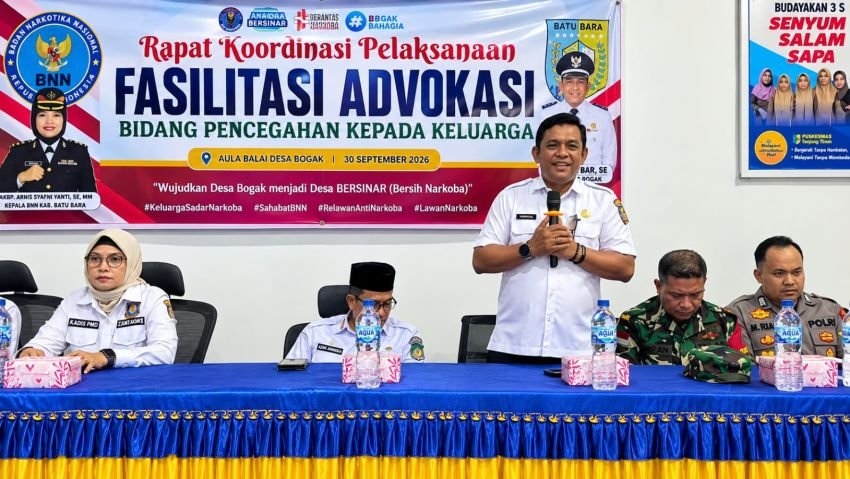 Desa Bogak Menuju Desa BERSINAR, BNN Perkuat Pencegahan Narkoba Berbasis Keluarga