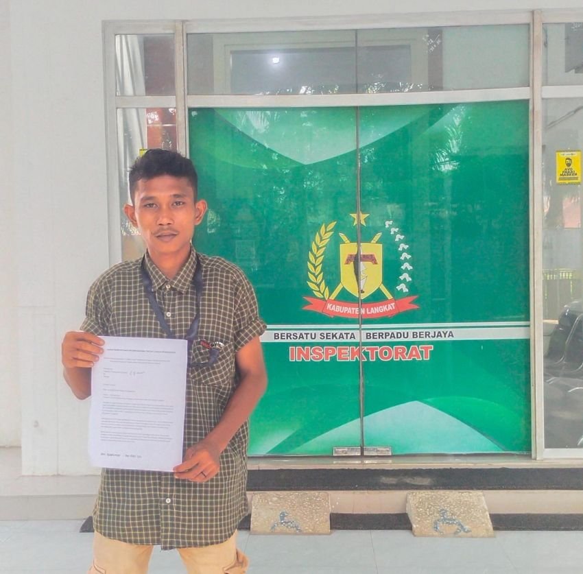 Inspektorat Langkat  Akan Segera Panggil Perangkat Desa Paya Rengas Terkait Laporan Warga