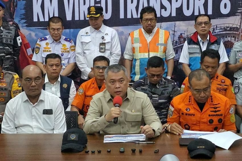 Kapasitas Bahkan Tak Terisi Maksimal, Menhub Pastikan KMP Virgo Transport 8 Tak Overload Saat Tenggelam, KNKT Masih Selidiki Penyebabnya