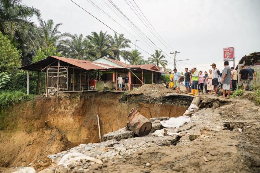 Akses Wisata Lau Mentar Canyon Putus Total Dihantam Longsor, Proyek Rp 6,9 M Dikejar Akhir Tahun
