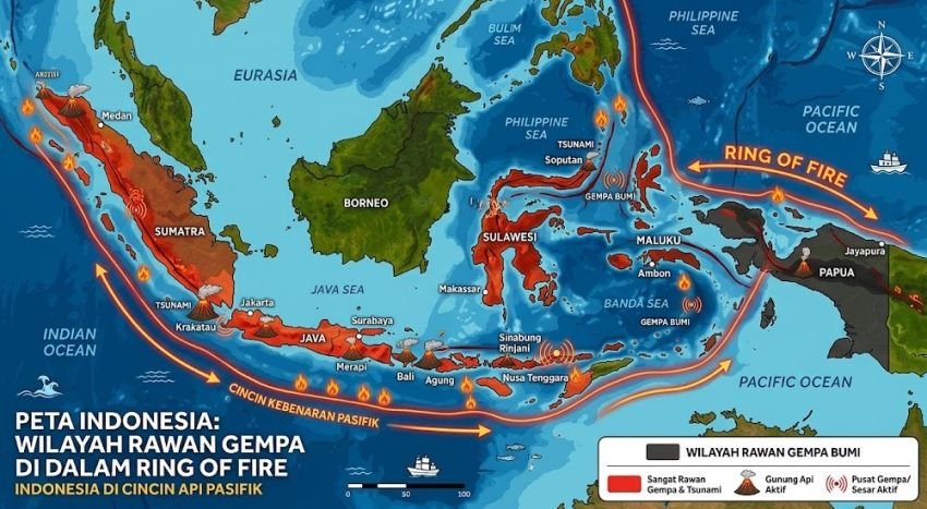 Viral Ramalan Gempa Magnitudo 9 Bakal Hantam Indonesia, Ini Kata BMKG