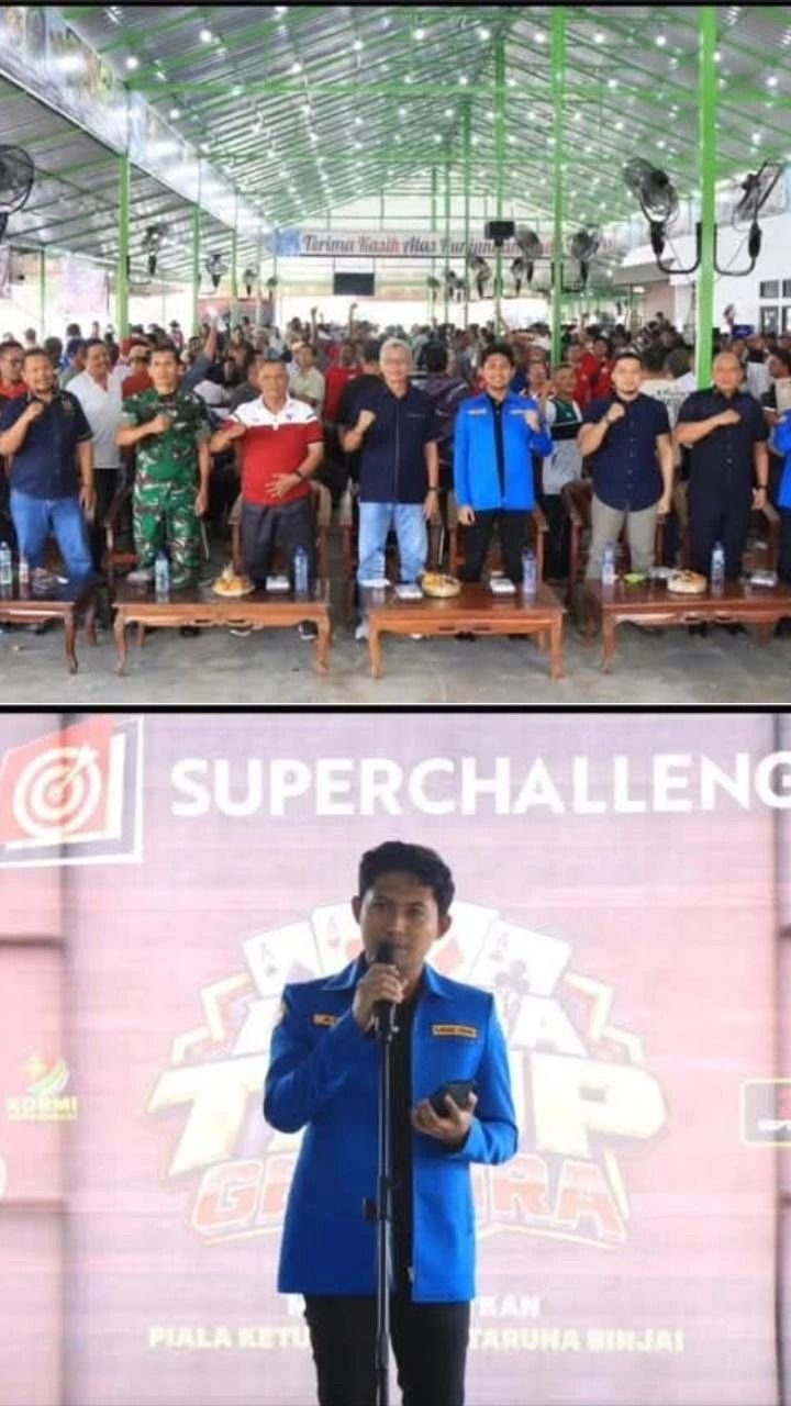 Lestarikan Permainan Tradisional, Turnamen Trup Gembira Se-Sumut di Binjai Sedot Perhatian Pemuda