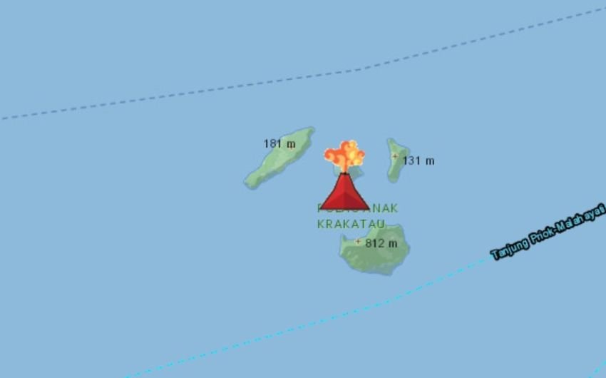 Gunung Anak Krakatau Erupsi Lagi Selasa Pagi, Ini Imbauan Badan Geologi untuk Masyarakat