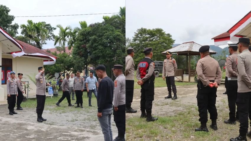 Warning Keras Hindari Pelanggaran Kapolres Bener Meriah Turun ke Pelosok Cek Proyek Air Bersih Warga