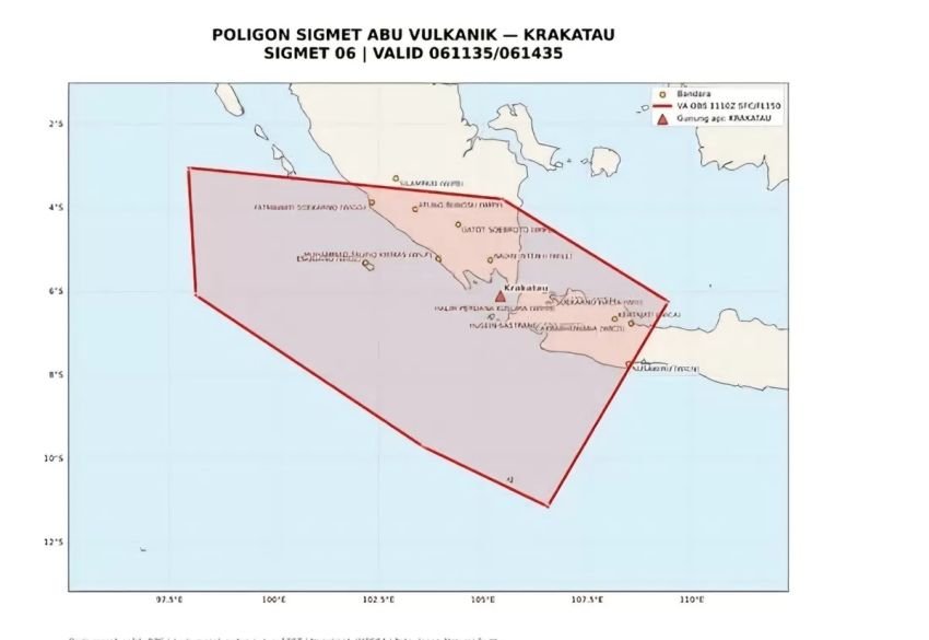 Angin Berbalik Arah BMKG Prediksi Hujan 9-12 September Siap Luruhkan Abu Krakatau