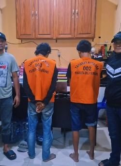 Simpan Sabu Dalam Kotak Kacamata, Tepos dan Doyok Akhirnya Diangkut Polisi Deli Serdang