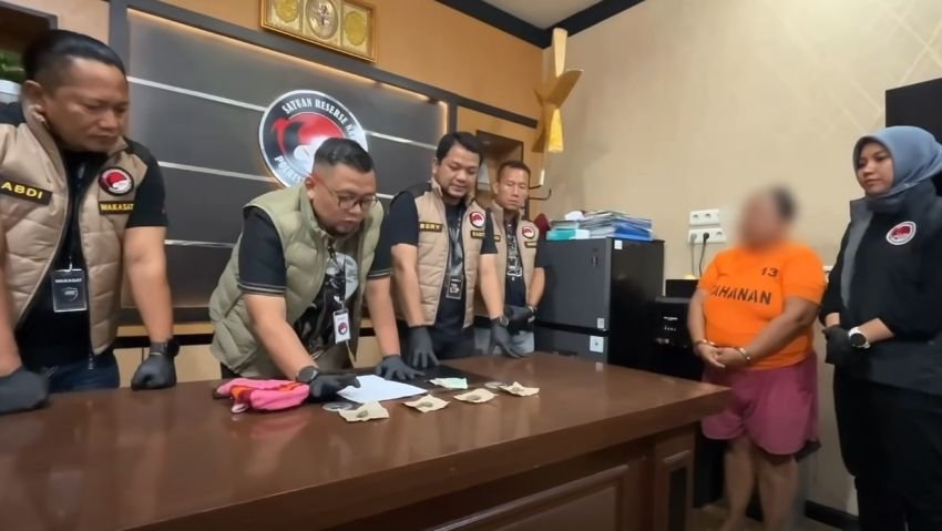 Baru Bebas dari Penjara, IRT Residivis di Medan Kembali Ditangkap karena Diduga Edarkan Ganja ke Tetangga