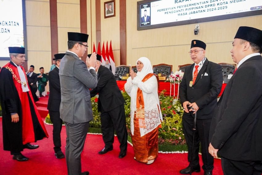 Sri Rezeki Resmi Jadi Wakil Ketua DPRD Medan Gantikan Rajudin Sagala, Ini Harapan Rico Waas