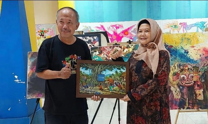 Art Fair Cima&rsquo;Art Makin Semarak, Guru Besar Lemhannas Indira Santi: Seni Adalah Bahasa Universal Pemersatu Perbedaan