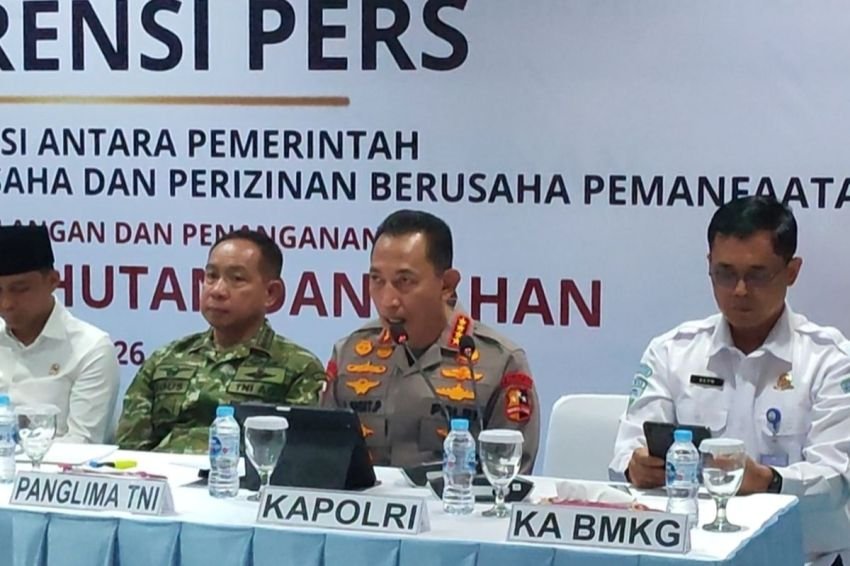 Tindak Tegas Kasus Karhutla, Kapolri Ancam Jerat Pelaku Perorangan dan Korporasi Pasal Berlapis