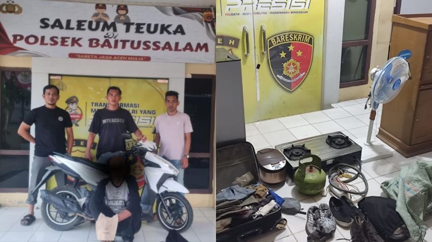 Jaket Hilang Jadi Awal Terbongkarnya Aksi Pencurian di Kajhu, Tersangka Akui Bobol Dua Rumah